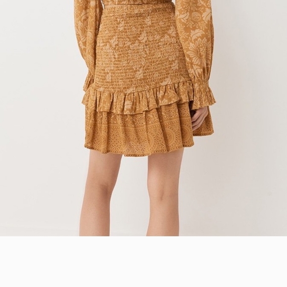 Spell and the Gypsy Lioness Ruched Mini Skirt - Picture 6 of 14